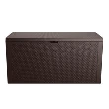 Emily 270L műanyag kerti tároló barna