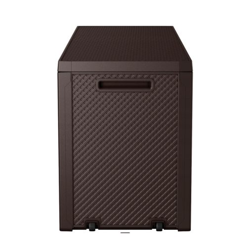 Emily 270L műanyag kerti tároló barna