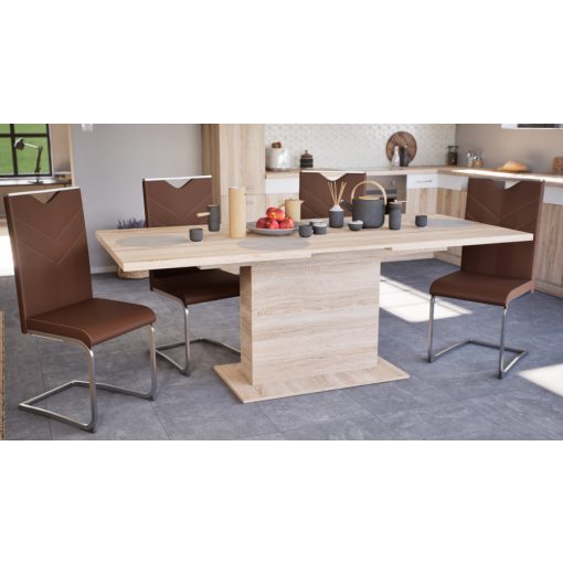 Letti étkezőszék, barna színben